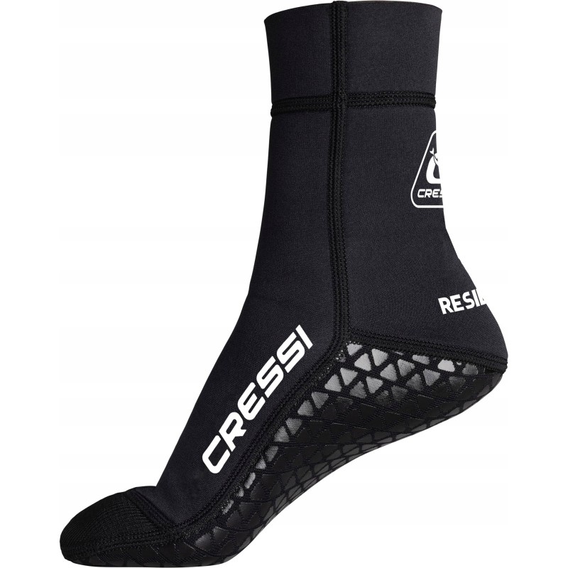 Outlet CRESSI Czarne neoprenowe skarpety z podwójną podszewką r.L 42-43 3mm