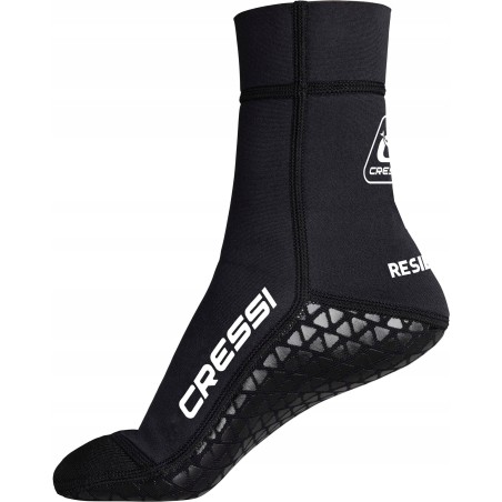 Outlet CRESSI Czarne neoprenowe skarpety z podwójną podszewką r.L 42-43 3mm