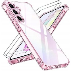 Etui ivoler do Samsung Galaxy A55 5G odporny na wstrząsy + szkło hartowane