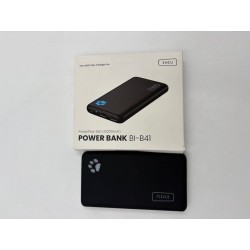 Powerbank INIU 10000 mAh czarny 3 wyjścia czarny lekki szybkie ładowanie