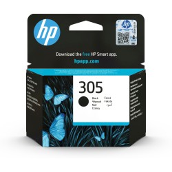 Outlet Tusz HP 305 Instant Ink Czarny 2 ml 3YM61AE wydajność 120 stron