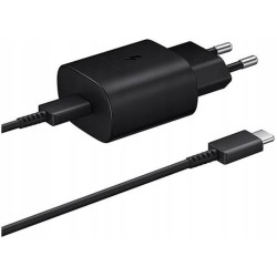 Ładowarka sieciowa Samsung USB typ C do Samsung 3000 mA 5 V czarny CE