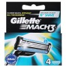 Wkłady do maszynki golenia Gillette Mach3 4 szt. ostrza wymienne zapasowe