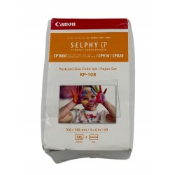 Outlet Papier fotograficzny Canon RP-108 108 szt. 260 g/m² błyszczący