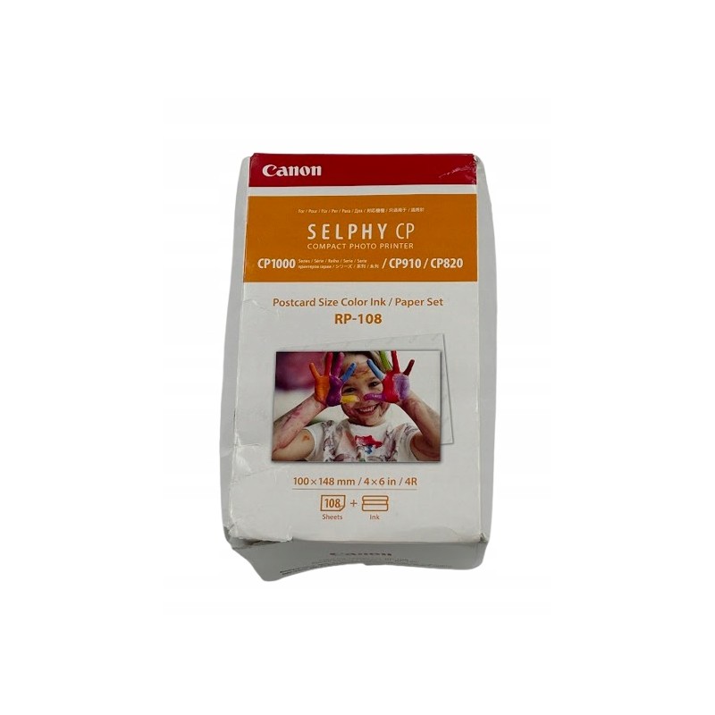 Outlet Papier fotograficzny Canon RP-108 108 szt. 260 g/m² błyszczący