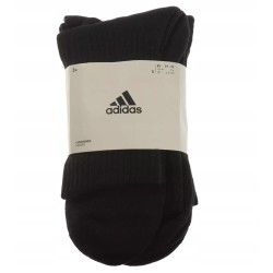 Skarpetki adidas czarne bawełniane 3 pary rozmiar 40-42