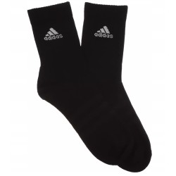 Skarpetki adidas czarne bawełniane 3 pary rozmiar 40-42