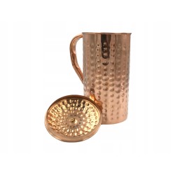 Outlet Prem-Copper Dzbanek MIEDZIANY 1,5l AJURWEDA z certyfikatem