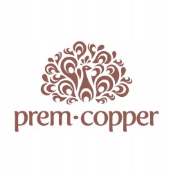 Outlet Prem-Copper Dzbanek MIEDZIANY 1,5l AJURWEDA z certyfikatem