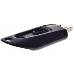 Outlet Pendrive SanDisk Cruzer Ultra 64 GB USB 3.0 czarny odczyt 100 MB/s