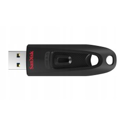 Outlet Pendrive SanDisk Cruzer Ultra 64 GB USB 3.0 czarny odczyt 100 MB/s