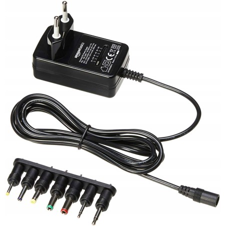 Outlet Zasilacz sieciowy AmazonBasics SMP-6W-EU moc 6 W zmienne napięcie