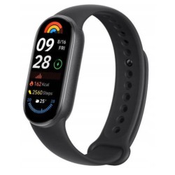 Smartband XIAOMI Mi Band 9 czarny Bluetooth Multisportowy Bieganie 233 mAh
