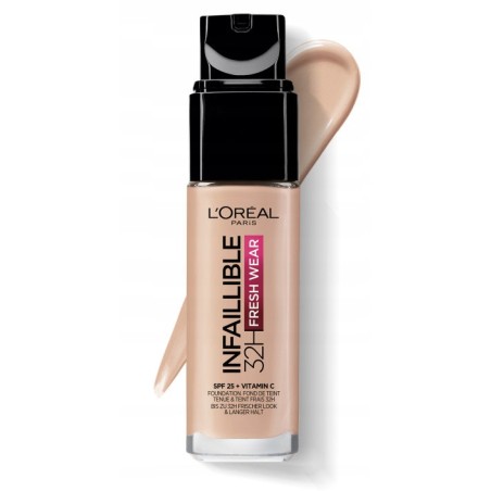 Podkład do twarzy L'Oréal Paris płynny 30 ml 110 Róża waniliowa Cool Rose