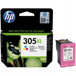 Outlet Tusz HP 305XL 3YM63AE trójkolorowy wydajność 200 stron poj 5 ml OPIS