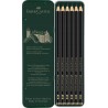 Ołówek tradycyjny Faber-Castell 2B, 4B, 6B, 8B, 10B, 12B 6 szt.