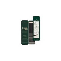 Ołówek tradycyjny Faber-Castell 2B, 4B, 6B, 8B, 10B, 12B 6 szt.