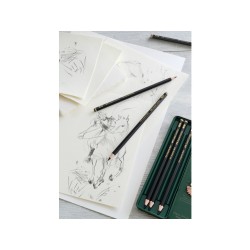 Ołówek tradycyjny Faber-Castell 2B, 4B, 6B, 8B, 10B, 12B 6 szt.