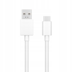 Kabel Oppo USB typ C - USB typ C 1 m biały