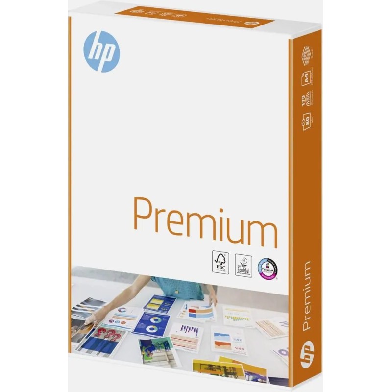 Papier do drukarki ksero HP Premium A4 500 arkuszy 90g/m2 biały KLASA A