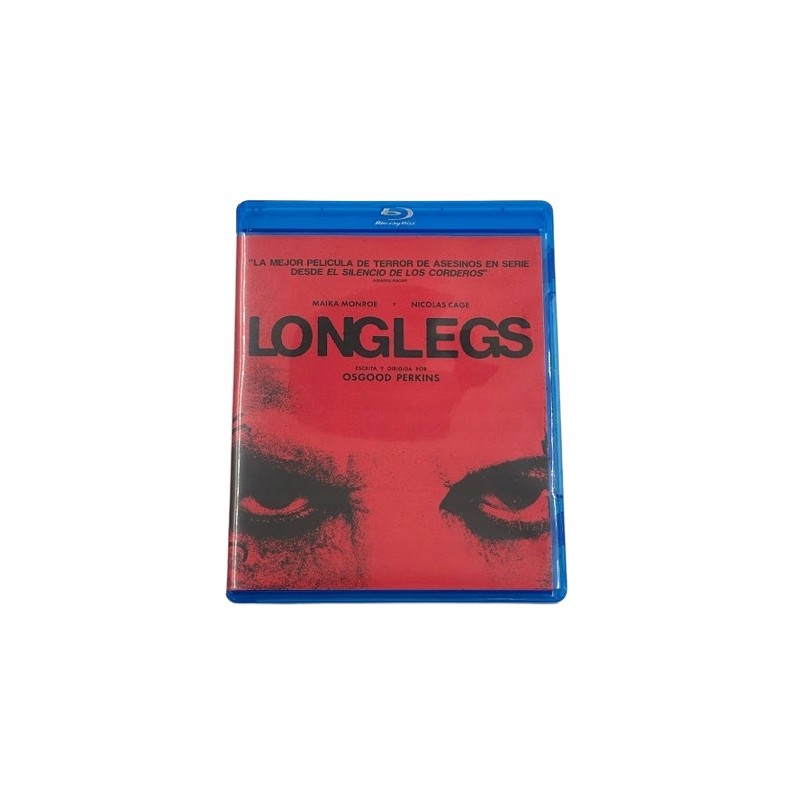 Outlet Longlegs "Kod zła" płyta Blu-ray 1080 p wydanie w języku hiszpańskim