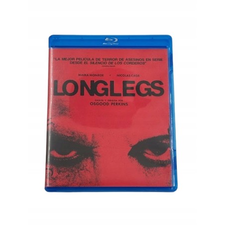 Outlet Longlegs "Kod zła" płyta Blu-ray 1080 p wydanie w języku hiszpańskim