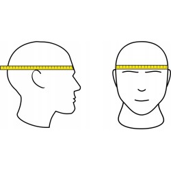 Kask Uvex 54 - 58 cm biały