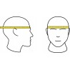 Kask Uvex 54 - 58 cm biały