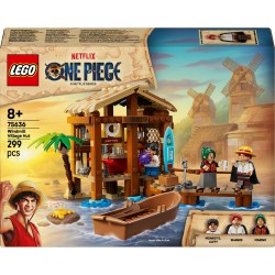 Outlet LEGO Klocki One Piece 75636 Chatka w wiosce Fuusha OTWARTE opakowani