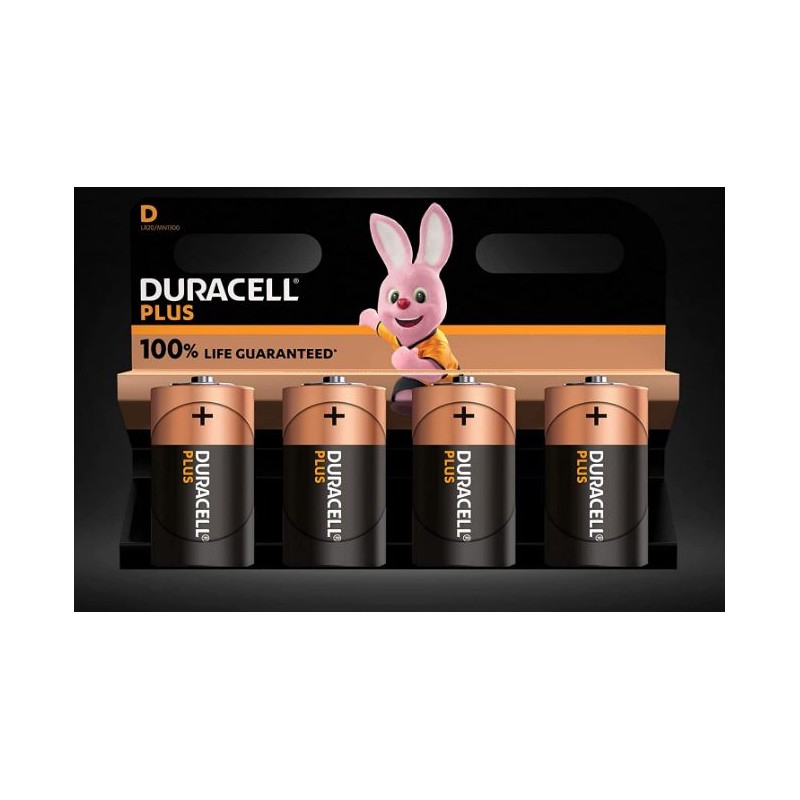 Outlet Bateria alkaliczna Duracell D (R20) MN1300 4 szt. napięcie 1.5 V