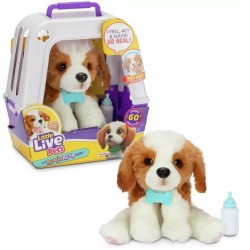 LITTLE LIVE PETS PIESEK MÓJ PRAWDZIWY SZCZENIACZEK INTERAKTYWNY TRANSPORTER