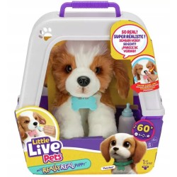 LITTLE LIVE PETS PIESEK MÓJ PRAWDZIWY SZCZENIACZEK INTERAKTYWNY TRANSPORTER