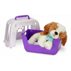 LITTLE LIVE PETS PIESEK MÓJ PRAWDZIWY SZCZENIACZEK INTERAKTYWNY TRANSPORTER