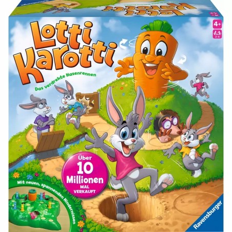 Outlet Gra planszowa Lotti Carotti Ravensburger strategiczna dla dzieci CE