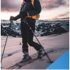 Outlet Kije trekkingowe Alpin Loacker Carbon Pro Series 115-135 cm lekkie