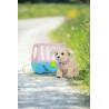 Interaktywny piesek Lucky w transporterku Baby Born + akcesoria