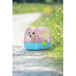 Interaktywny piesek Lucky w transporterku Baby Born + akcesoria
