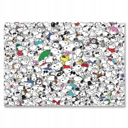 Outlet PUZZLE 1000 COMPACT IMPOSSIBLE PEANUTS, CLEMENTONI