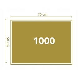 Outlet PUZZLE 1000 COMPACT IMPOSSIBLE PEANUTS, CLEMENTONI