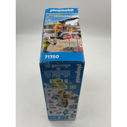 Outlet Playmobil Action Heroes Ciężarówka budowlana z dźwigiem HDS 71750