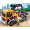 Outlet Playmobil Action Heroes Ciężarówka budowlana z dźwigiem HDS 71750