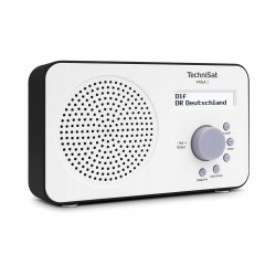 USZKODZONY Radio sieciowo-bateryjne DAB+ FM TechniSat Viola 2 Biały