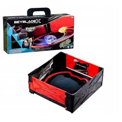 Gra zręcznościowa arena Beyblade X Hasbro przenośna dla 2-4 graczy
