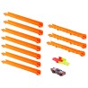 HOT WHEELS ZESTAW TORÓW SPEED SNAP tory proste, elastyczne + autko JDW43