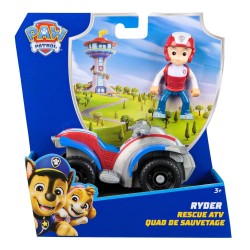 Spin Master Paw Patrol Psi Patrol Ryder zestaw figurka + quad ratunkowy 3+