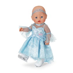 Zestaw BABY born Księżniczka na lodzie sukienka 43cm dla lalki + łyżwy CE