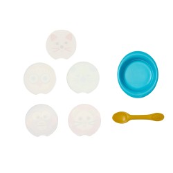 BABY born zestaw do karmienia - magiczne talerzyki z miseczką i łyżeczką CE