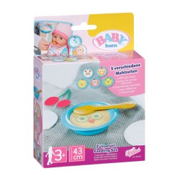 BABY born zestaw do karmienia - magiczne talerzyki z miseczką i łyżeczką CE