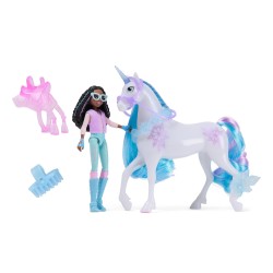 Spin Master Unicorn Academy figurki Layla i Glacier 11 cm