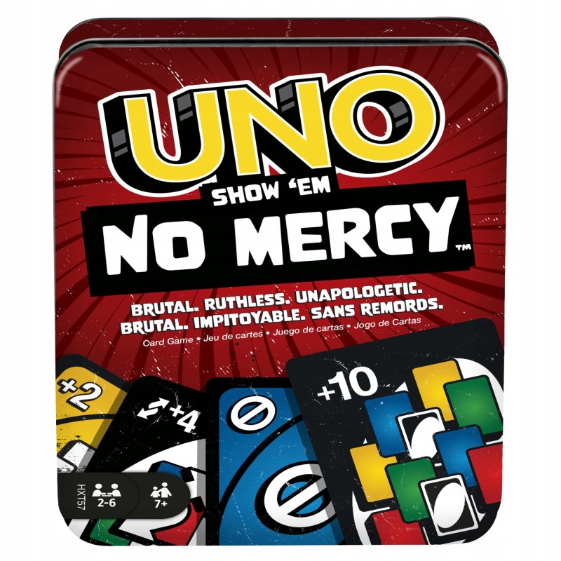 Gra karciana Mattel UNO Show 'Em No Mercy